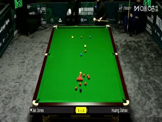 2025斯诺克沙特大师赛第三轮（80进48）杰克·琼斯4-1黄佳浩20250811