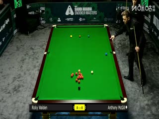 2025斯诺克沙特大师赛第三轮（80进48）里奇·沃顿2-4安东尼·麦克吉尔20250811