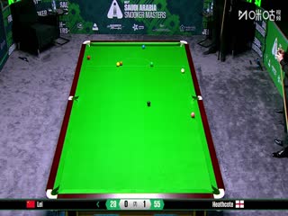 2025斯诺克沙特大师赛第三轮（80进48）雷佩凡0-4路易·希斯科特20250811