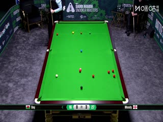 2025斯诺克沙特大师赛第三轮（80进48）瑞恩·戴2-4斯坦·穆迪20250811