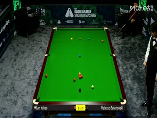 2025斯诺克沙特大师赛第一轮（144进112）马特乌斯·巴拉诺夫斯基1-4蓝裕豪20250808