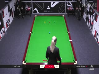 2025斯诺克武汉公开赛资格赛杰克·琼斯5-0奥利弗·布朗20250624