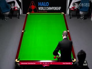 斯诺克世锦赛资格赛128进96亚历山大·乌森巴赫10-6保罗·迪维尔（第二阶段）20250408