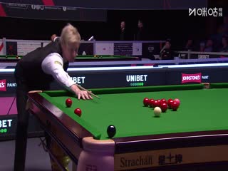 2025斯诺克英国公开赛第1轮阿尔菲·戴维斯0-4尼尔·罗伯逊20250922