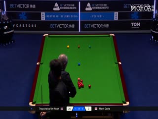 2025斯诺克北爱尔兰公开赛32进16塔猜亚·乌努4-1马克·戴维斯20251022