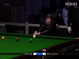2025斯诺克北爱尔兰公开赛32进16加里·威尔逊4-2马丁·奥德奈尔20251022