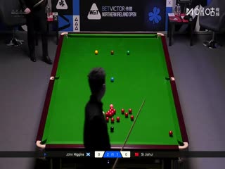 2025斯诺克北爱尔兰公开赛16进8斯佳辉1-4约翰·希金斯20251023