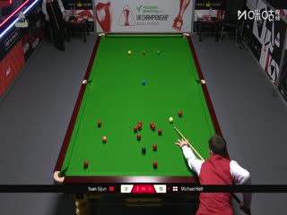 斯诺克英锦赛资格赛晋级轮袁思俊3-6迈克尔·霍尔特（朱蒙）20251126