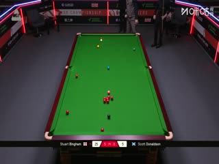 斯诺克英锦赛资格赛晋级轮斯科特·唐纳森6-5斯图尔特·宾汉姆20251127