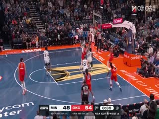 NBA杯森林狼VS雷霆20251127