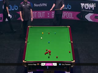 斯诺克单局限时赛128进64杰克逊·佩奇65-23加里·汤姆森20251211