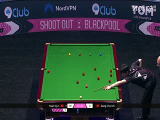 斯诺克单局限时赛128进64袁思俊71-17巩晨智（柏林）20251211