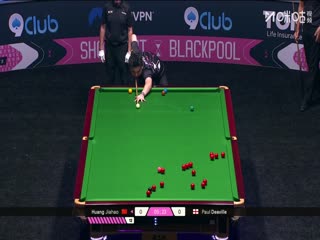 斯诺克单局限时赛128进64保罗·迪维尔15-1黄佳浩（柏林）20251211