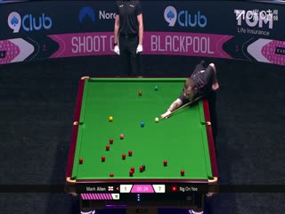 斯诺克单局限时赛128进64吴安仪37-34马克·艾伦（柏林）20251211