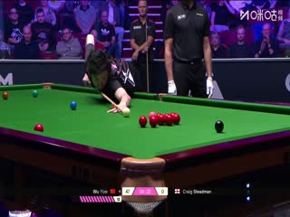 斯诺克单局限时赛128进64吴宜泽141-0克雷格·斯泰德曼（柏林）20251211