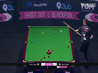 斯诺克单局限时赛128进64奥利弗·莱恩斯49-28马克·劳埃德20251212