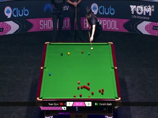 斯诺克单局限时赛64进32袁思俊14-9法拉赫·阿贾布20251213