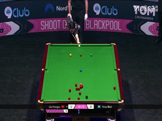 斯诺克单局限时赛64进32罗斯·缪尔65-60刘宏宇20251213