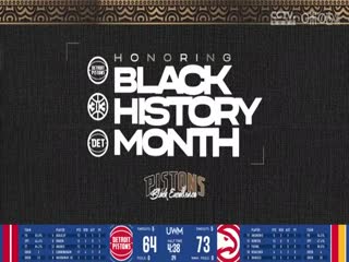 NBA常规赛老鹰VS活塞20250204