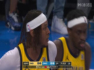 NBA总决赛步行者VS雷霆20250623