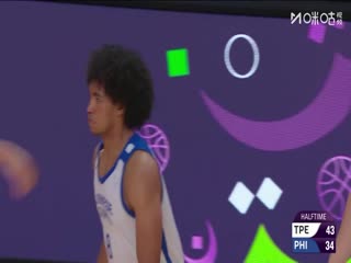 男篮亚洲杯中国台北VS菲律宾20250806