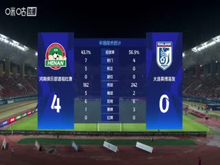 中超联赛河南俱乐部酒祖杜康VS大连英博海发20250824