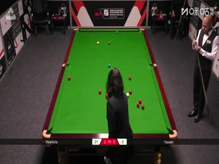斯诺克西安大奖赛资格赛（128进64轮次）巴里·霍金斯5-0哈特姆·亚辛20250903
