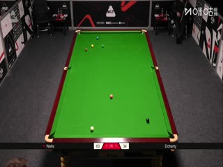 斯诺克西安大奖赛资格赛（128进64轮次）丹尼尔·威尔斯5-1肯·达赫迪20250903