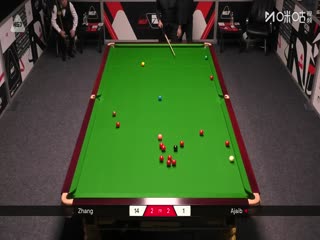 斯诺克西安大奖赛资格赛（128进64轮次）张安达4-5法拉赫·阿贾布20250902