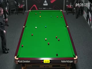 斯诺克西安大奖赛资格赛（128进64轮次）斯科特·唐纳森5-1罗比·麦圭根20250903
