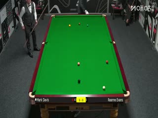 斯诺克西安大奖赛资格赛（128进64轮次）马克·戴维斯5-1瑞安·埃文斯20250903