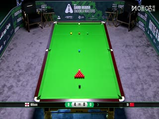 2025斯诺克沙特大师赛16进8斯佳辉3-6凯伦·威尔逊20250814