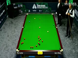 2025斯诺克沙特大师赛32进16阿里·卡特5-4加里·威尔逊20250812