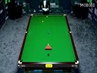 2025斯诺克沙特大师赛32进16斯佳辉5-3吴宜泽20250813