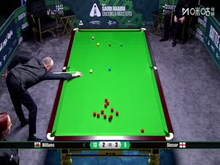 2025斯诺克沙特大师赛四分之一决赛埃利奥特·斯莱瑟6-5马克·威廉姆斯（乔迁）20250814