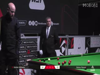2025斯诺克英国公开赛资格赛罗比·威廉姆斯1-4布尔丘·雷韦兹20250628