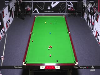 2025斯诺克英国公开赛资格赛奥利弗·莱恩斯4-1斯图尔特·卡灵顿20250627
