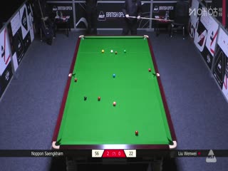 2025斯诺克英国公开赛资格赛诺鹏·桑坎姆4-1刘文炜20250627