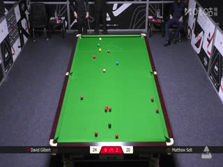 2025斯诺克英国公开赛资格赛马修·塞尔特4-0大卫·吉尔伯特20250627