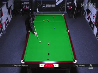2025斯诺克英国公开赛资格赛龙泽煌4-3塔猜亚·乌诺20250628