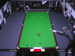 2025斯诺克武汉公开赛资格赛凯伦·威尔逊5-0康纳·本泽20250624