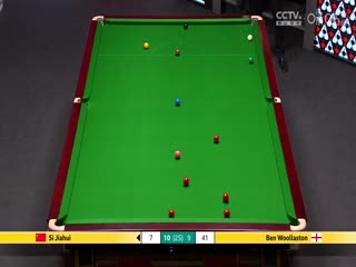 24-25赛季斯诺克世锦赛第二轮斯佳辉13-10本·沃拉斯顿（第三阶段）20250428