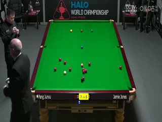 24-25赛季斯诺克世锦赛资格赛Day10杰米·琼斯6-10庞俊旭（第二阶段）20250417