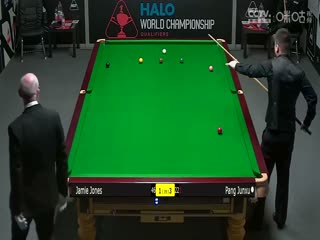 24-25赛季斯诺克世锦赛资格赛Day10杰米·琼斯3-6庞俊旭（第一阶段）20250417