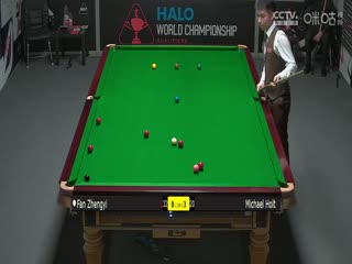 24-25赛季斯诺克世锦赛资格赛Day10迈克尔·霍尔特4-10范争一（第二阶段）20250417