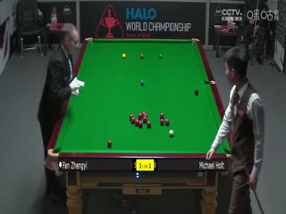 24-25赛季斯诺克世锦赛资格赛Day10迈克尔·霍尔特2-7范争一（第一阶段）20250417