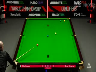 24-25赛季斯诺克世锦赛资格赛Day9埃利奥特·斯莱塞8-10赵心童（第二阶段）20250416