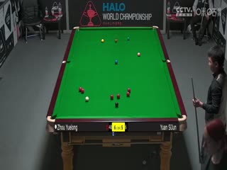 24-25赛季斯诺克世锦赛资格赛Day9周跃龙10-5袁思俊（第二阶段）20250416