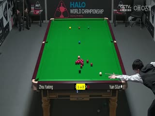 24-25赛季斯诺克世锦赛资格赛Day9周跃龙5-4袁思俊（第一阶段）20250416