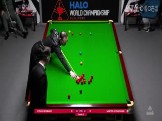 24-25赛季斯诺克世锦赛资格赛Day9马丁·奥唐奈2-10克里斯·韦克林（第二阶段）20250416